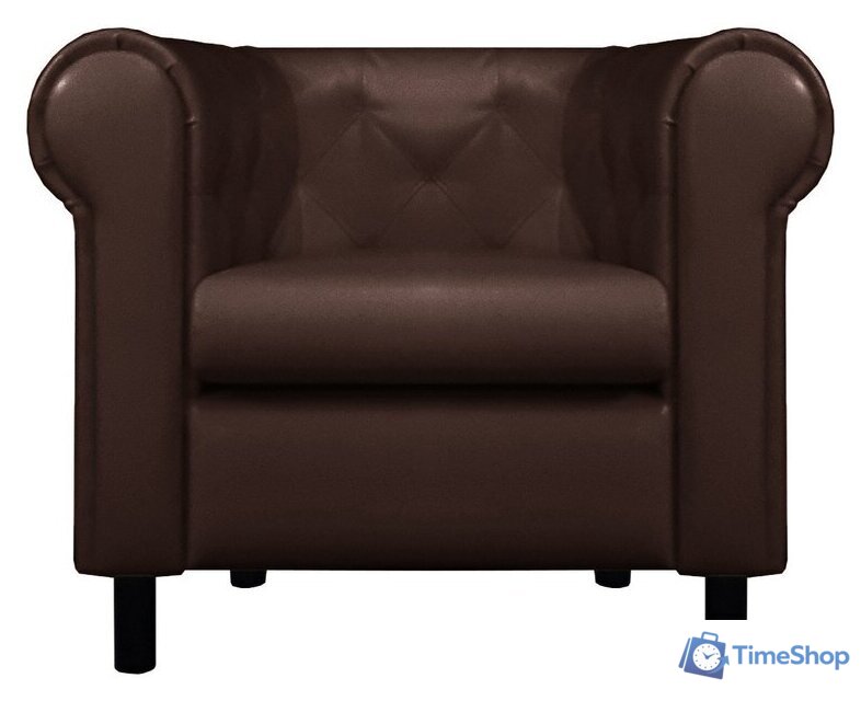 Интерьерное кресло Brioli Винчестер (L13/коричневый) - Изображение №1 — Интернет-магазин Time-Shop