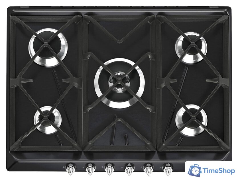Варочная панель Smeg SR975NGH - Изображение №1 — Интернет-магазин Time-Shop