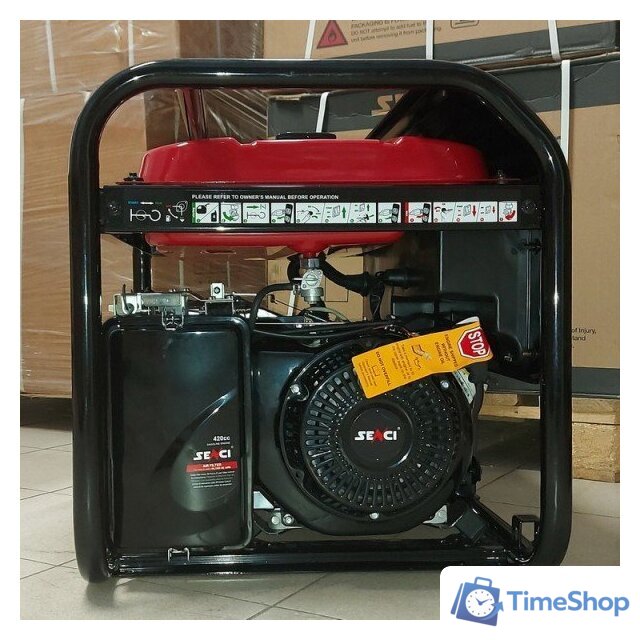 Бензиновый генератор SENCI SC6000-E3 - Изображение №4 — Интернет-магазин Time-Shop