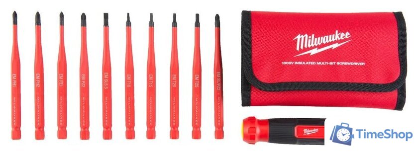 Набор отверток Milwaukee 4932493657 (11 предметов) - Изображение №1 — Интернет-магазин Time-Shop