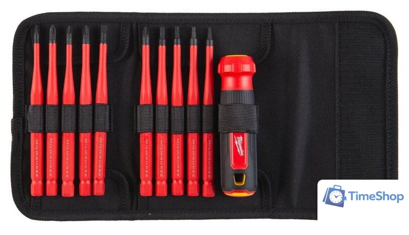 Набор отверток Milwaukee 4932493657 (11 предметов) - Изображение №2 — Интернет-магазин Time-Shop
