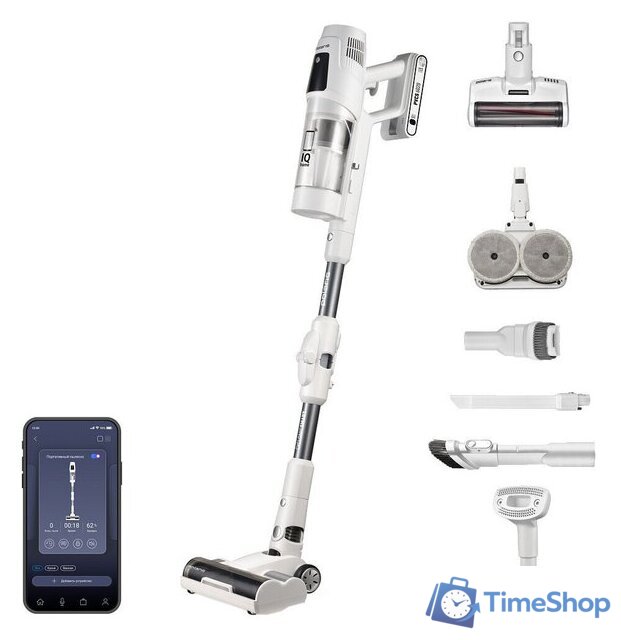 Пылесос Polaris PVCS 6020 Cyclonic Way PRO Wi-Fi IQ Home (белый) - Изображение №1 — Интернет-магазин Time-Shop