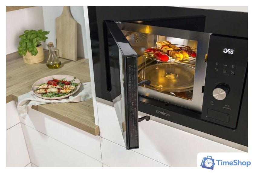 Микроволновая печь Gorenje BM201AG1X - Изображение №9 — Интернет-магазин Time-Shop