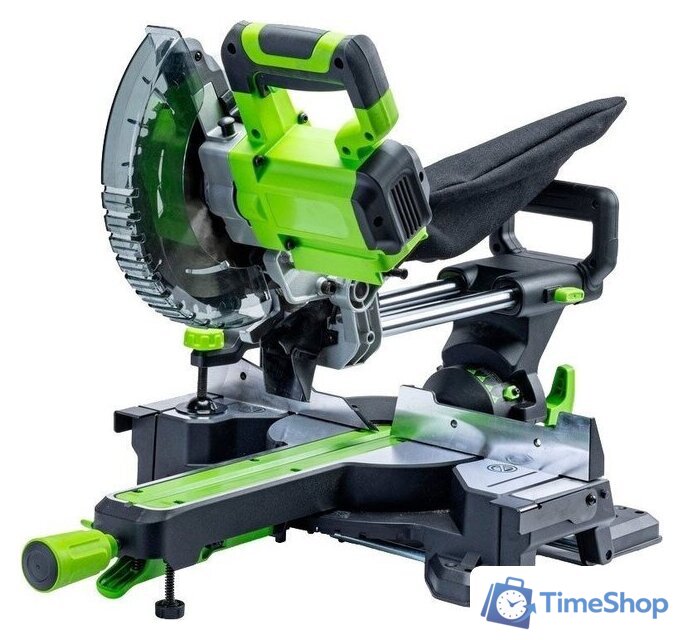 Торцовочная пила Greenworks GD24MS216 1501707UG (с 1-им АКБ) - Изображение №3 — Интернет-магазин Time-Shop