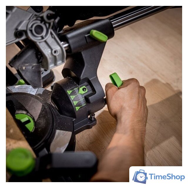 Торцовочная пила Greenworks GD24MS216 1501707UG (с 1-им АКБ) - Изображение №21 — Интернет-магазин Time-Shop