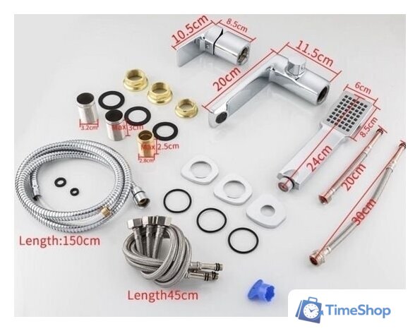 Смеситель FRAP H46 F1146 - Изображение №2 — Интернет-магазин Time-Shop