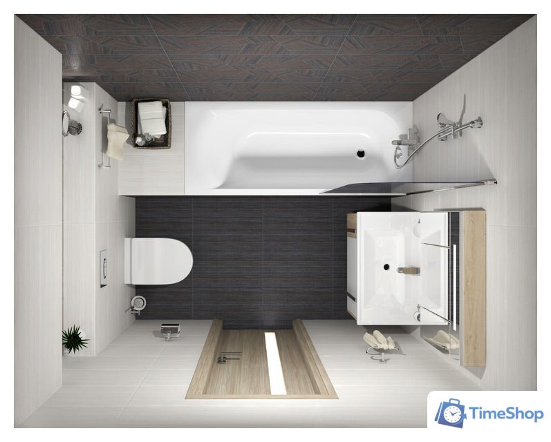 Ванна Ventospa Diona 180x80 - Изображение №3 — Интернет-магазин Time-Shop