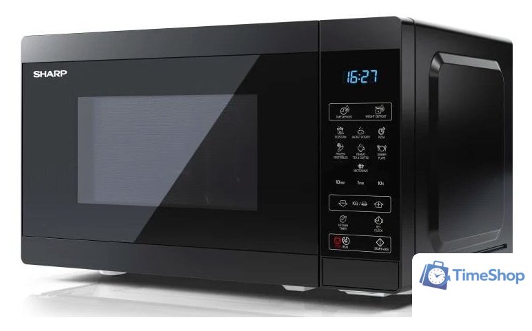 Микроволновая печь Sharp YC-MS02E-B - Изображение №2 — Интернет-магазин Time-Shop