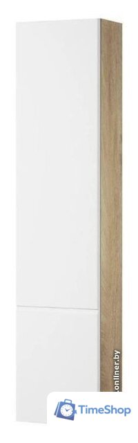  Акватон Шкаф Мишель 23 1A244303MIX40 (белый софт/дуб эндгрейн) - Изображение №1 — Интернет-магазин Time-Shop