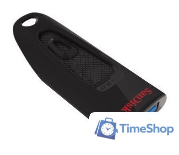 USB Flash SanDisk Ultra USB 3.0 Black 64GB (SDCZ48-064G-U46) - Изображение №3 — Интернет-магазин Time-Shop