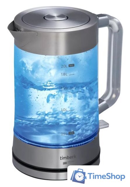 Электрический чайник Timberk T-EK27G04 - Изображение №2 — Интернет-магазин Time-Shop