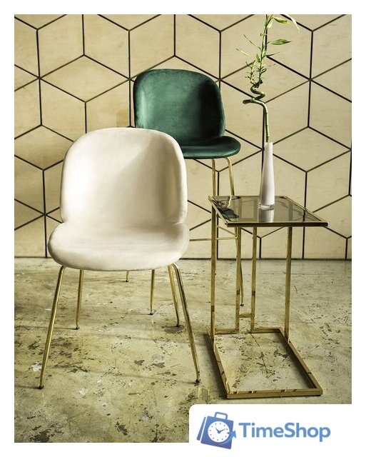 Стул Stool Group Турин 8319TB (экокожа коричневый/черные ножки) - Изображение №8 — Интернет-магазин Time-Shop