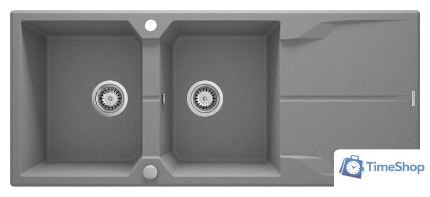 Кухонная мойка Deante Andante ZQN S213 (серый металлик) - Изображение №1 — Интернет-магазин Time-Shop