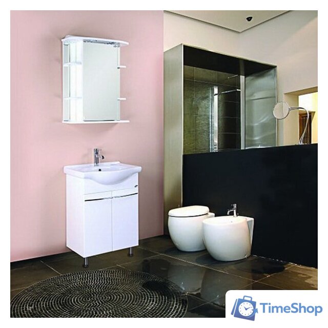  Onika Шкаф с зеркалом Глория 55.01 R 205505 - Изображение №2 — Интернет-магазин Time-Shop