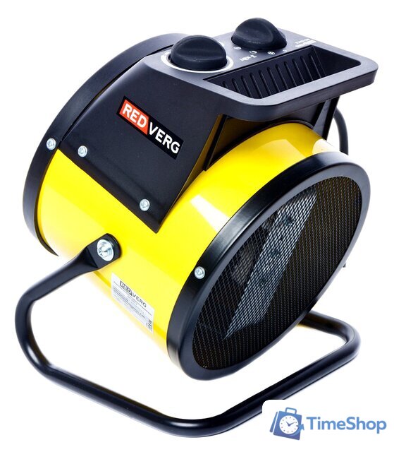 Тепловентилятор RedVerg RD-EHC3 (черный) - Изображение №2 — Интернет-магазин Time-Shop