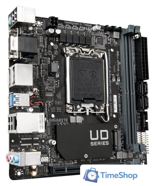 Материнская плата Gigabyte H610I DDR4 (rev. 1.0) - Изображение №3 — Интернет-магазин Time-Shop