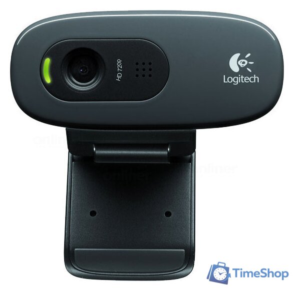 Веб-камера Logitech HD Webcam C270 Black (960-000635) - Изображение №1 — Интернет-магазин Time-Shop