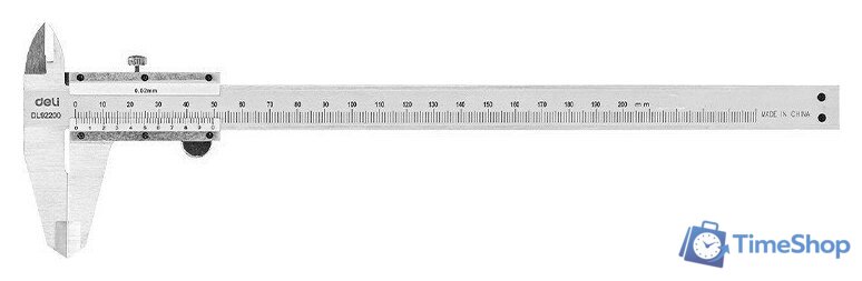 Штангенциркуль Deli EDL92200 - Изображение №1 — Интернет-магазин Time-Shop
