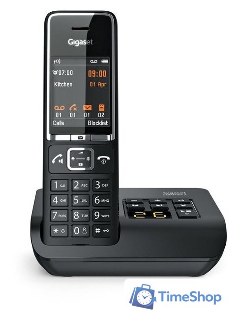 Радиотелефон Gigaset Comfort 550A Trio (черный) - Изображение №11 — Интернет-магазин Time-Shop