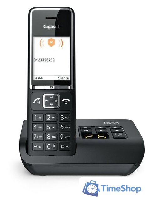 Радиотелефон Gigaset Comfort 550A Trio (черный) - Изображение №8 — Интернет-магазин Time-Shop
