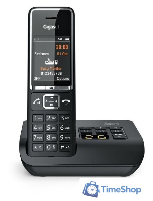 Радиотелефон Gigaset Comfort 550A Trio (черный) - Изображение №10 — Интернет-магазин Time-Shop