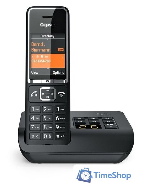 Радиотелефон Gigaset Comfort 550A Trio (черный) - Изображение №3 — Интернет-магазин Time-Shop