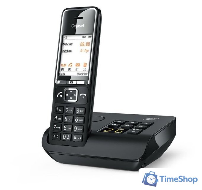 Радиотелефон Gigaset Comfort 550A Trio (черный) - Изображение №12 — Интернет-магазин Time-Shop
