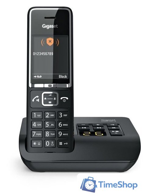Радиотелефон Gigaset Comfort 550A Trio (черный) - Изображение №7 — Интернет-магазин Time-Shop