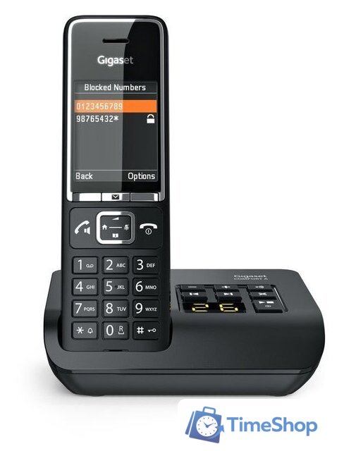 Радиотелефон Gigaset Comfort 550A Trio (черный) - Изображение №9 — Интернет-магазин Time-Shop