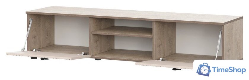 Тумба Mio Tesoro Вудхилл для телевидеоаппаратуры (эндгрейн/меланж) - Изображение №2 — Интернет-магазин Time-Shop