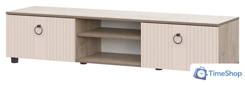 Тумба Mio Tesoro Вудхилл для телевидеоаппаратуры (эндгрейн/меланж) - Изображение №1 — Интернет-магазин Time-Shop