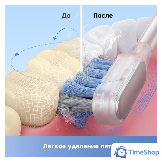 Электрическая зубная щетка Trouver 3D Clean Electric Toothbrush ATB15A (черный) - Изображение №9 — Интернет-магазин Time-Shop