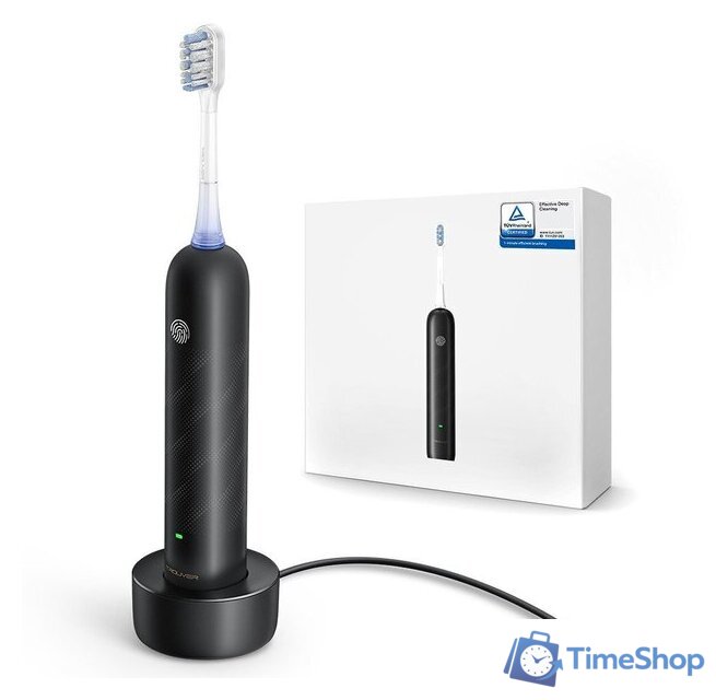 Электрическая зубная щетка Trouver 3D Clean Electric Toothbrush ATB15A (черный) - Изображение №2 — Интернет-магазин Time-Shop