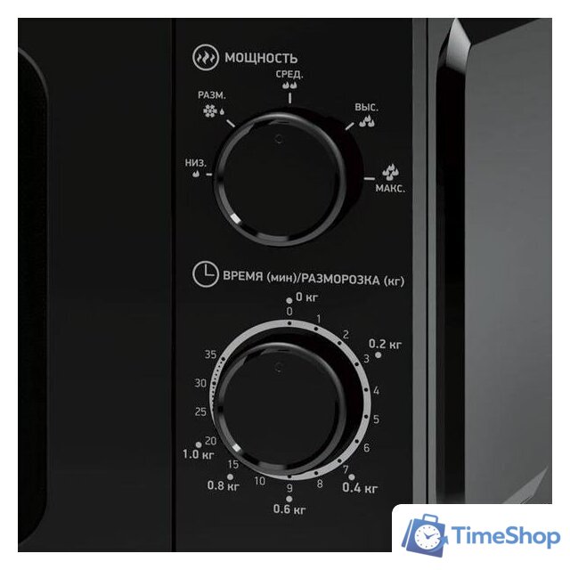 Микроволновая печь BBK 20MWS-717M/B - Изображение №2 — Интернет-магазин Time-Shop