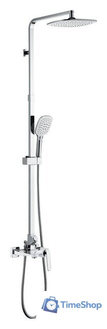 Душевая система  Ganzer GZ 26061F (белый/хром) - Изображение №1 — Интернет-магазин Time-Shop