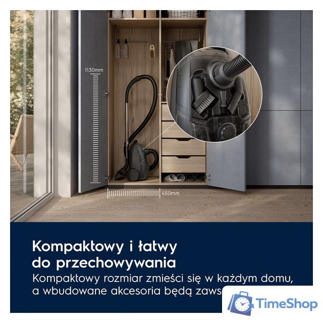Пылесос Electrolux EB31C1SW - Изображение №2 — Интернет-магазин Time-Shop