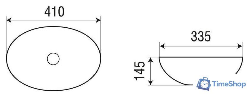 Умывальник WeltWasser Elbach 3078 M814 - Изображение №6 — Интернет-магазин Time-Shop