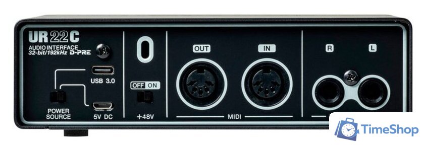 Аудиоинтерфейс Steinberg UR22C (черный) - Изображение №3 — Интернет-магазин Time-Shop