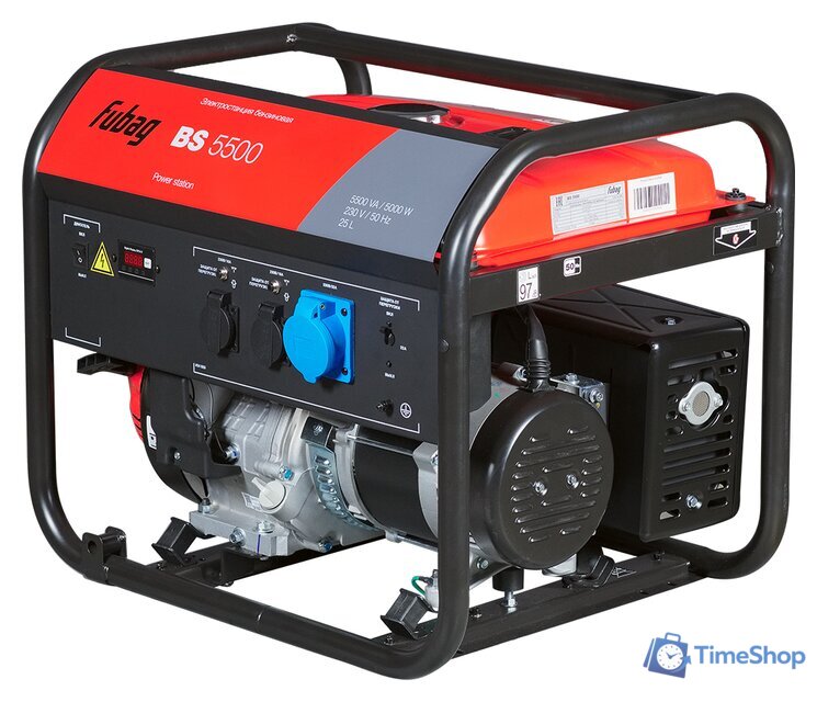 Бензиновый генератор Fubag BS 5500 641689 - Изображение №1 — Интернет-магазин Time-Shop