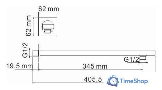 Душевая система  Wasserkraft A12119 - Изображение №8 — Интернет-магазин Time-Shop