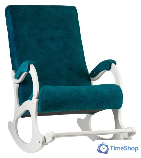 Кресло-качалка Бастион 4-2 (goya teal/white) - Изображение №1 — Интернет-магазин Time-Shop