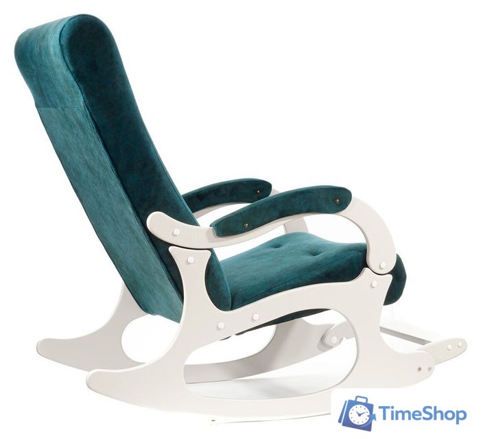 Кресло-качалка Бастион 4-2 (goya teal/white) - Изображение №3 — Интернет-магазин Time-Shop