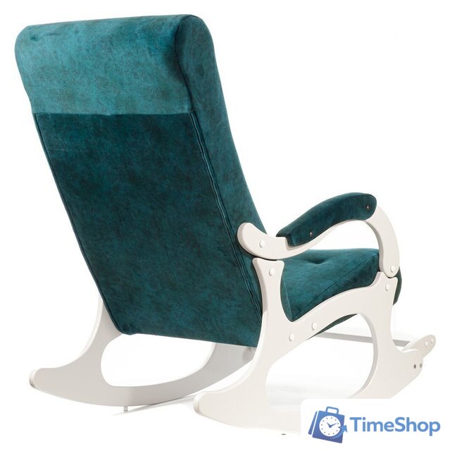 Кресло-качалка Бастион 4-2 (goya teal/white) - Изображение №4 — Интернет-магазин Time-Shop