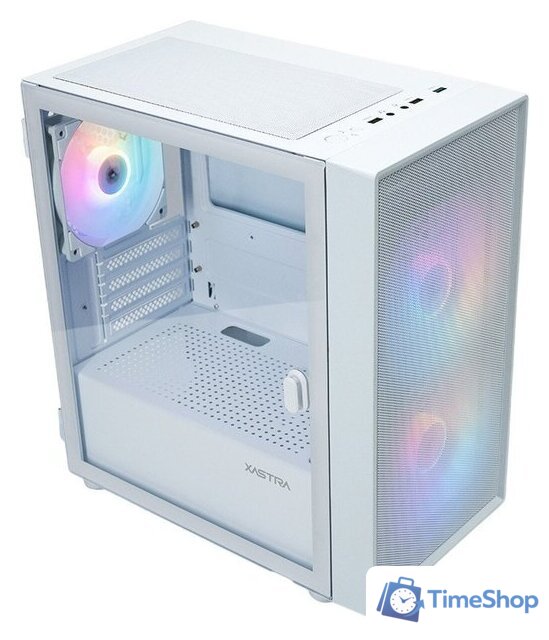 Корпус XASTRA A305M 3FRGB (белый) - Изображение №3 — Интернет-магазин Time-Shop