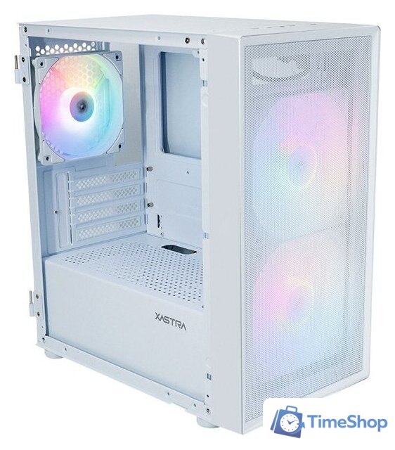 Корпус XASTRA A305M 3FRGB (белый) - Изображение №4 — Интернет-магазин Time-Shop
