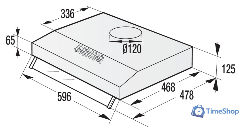Кухонная вытяжка Gorenje WHU629EX/M - Изображение №5 — Интернет-магазин Time-Shop