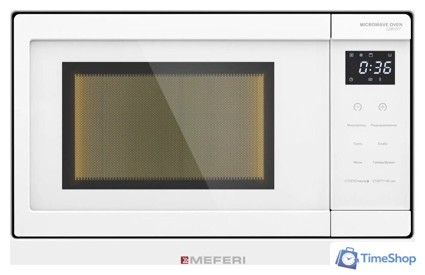 Микроволновая печь Meferi MMO6020WH Comfort - Изображение №2 — Интернет-магазин Time-Shop