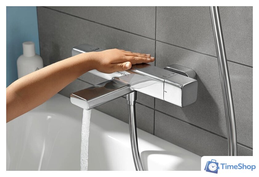Смеситель Hansgrohe Ecostat E 15774000 - Изображение №4 — Интернет-магазин Time-Shop
