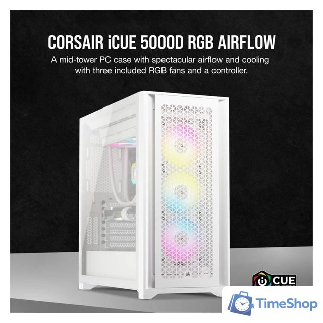 Корпус Corsair 5000D RGB Airflow CC-9011243-WW - Изображение №2 — Интернет-магазин Time-Shop