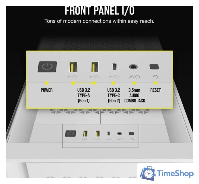 Корпус Corsair 5000D RGB Airflow CC-9011243-WW - Изображение №5 — Интернет-магазин Time-Shop